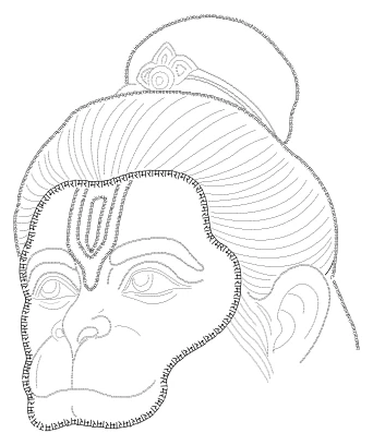 Sketch style digital artwork