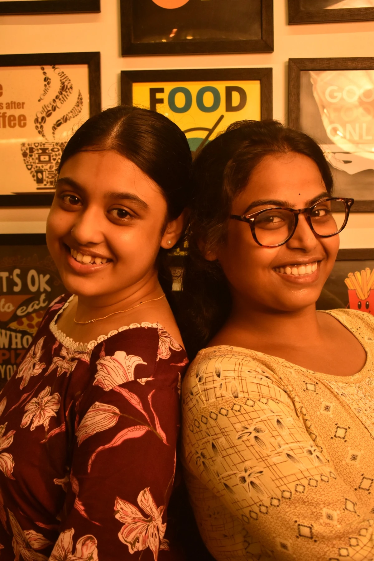 Two friends portrait