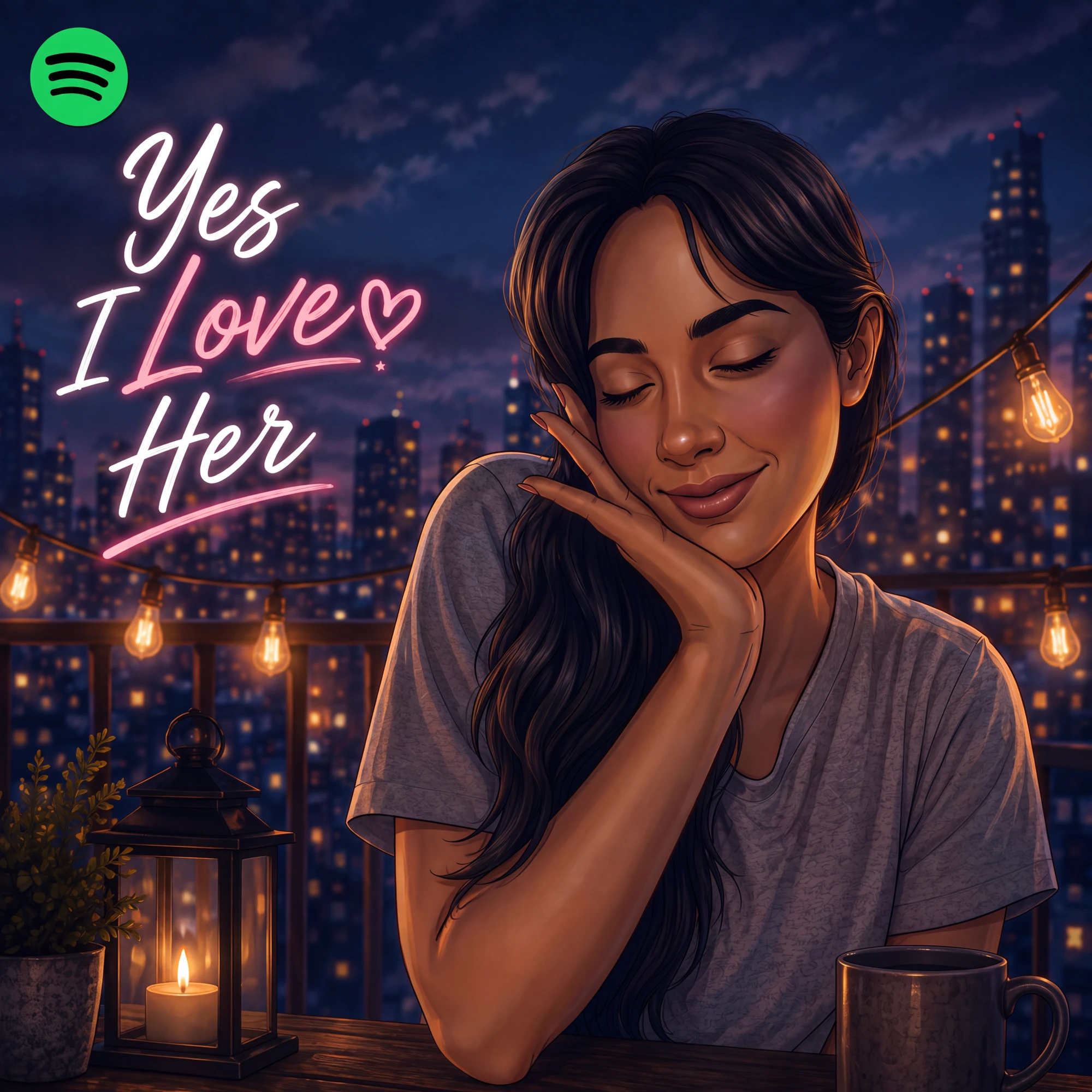 Yes I Love Her official Spotify cover artwork